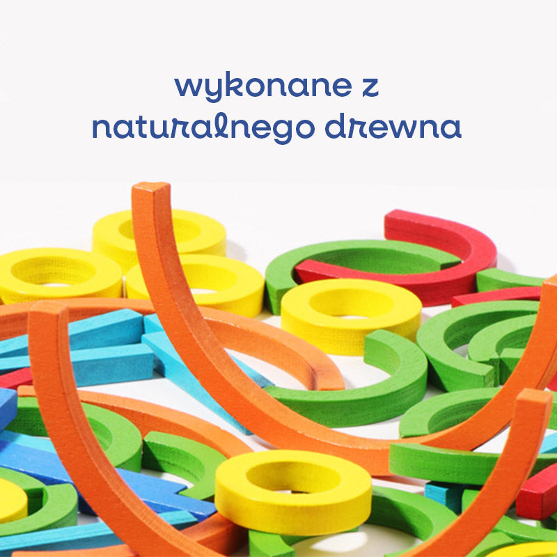 Sticks - klocki drewniane układanki