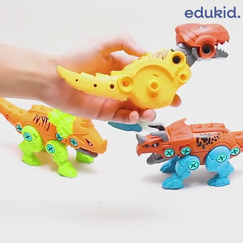 Załaduj wideo: Kreatywny Zestaw Dinozaurów